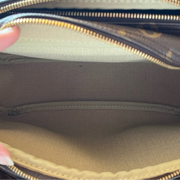 Louis Vuitton Black and Brown Monogram Messenger Bag - Picture 7 of 9